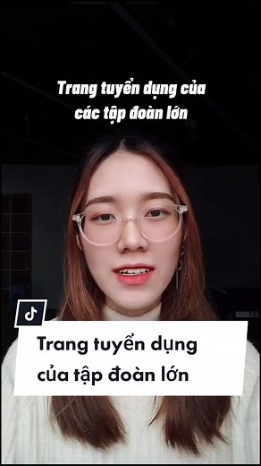 Các trang web tuyển dụng của tập đoàn lớn