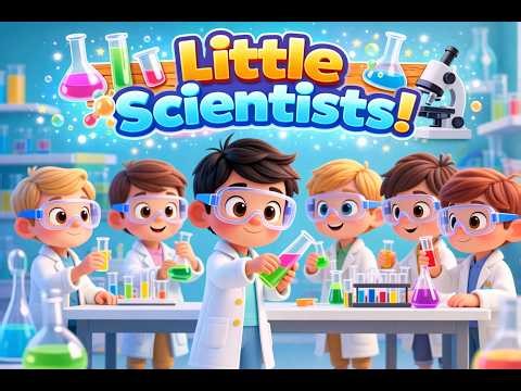 Little Scientists! 🧪 Fun Experiments & Learning Song for Kids