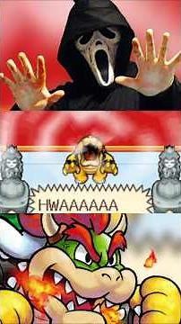 Billy explains Bowser's history & powers #ghostface #scream #bowser #nintendo #memes #shorts # viral