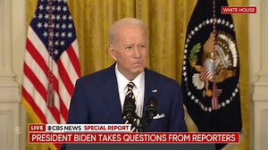 President Biden says he is "confident" that he can get "pieces, big chunks" of his Build Back Better bill passed before the midterms, even as the full package remains stalled https://cbsn.ws/3AeCBBw | CBS News
