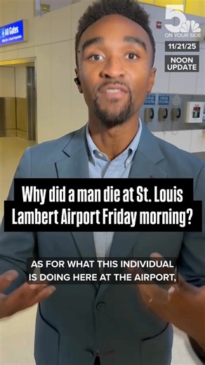 A man was shot to death by officers inside Lambert Airport on Friday morning after police say he brandished a knife. Here’s what we know. #stl #news #airport #travel | Travis Cummings News