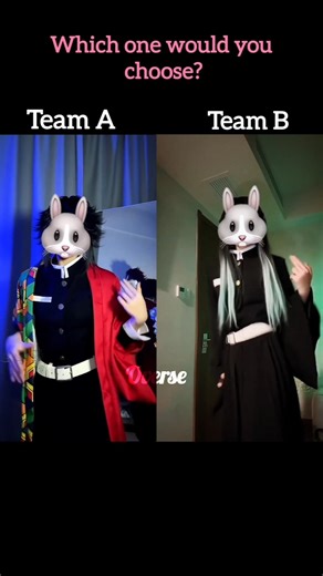 choose yours 😉🔥#cosplay #kny #anime #viral #foryou #fyp#shorts