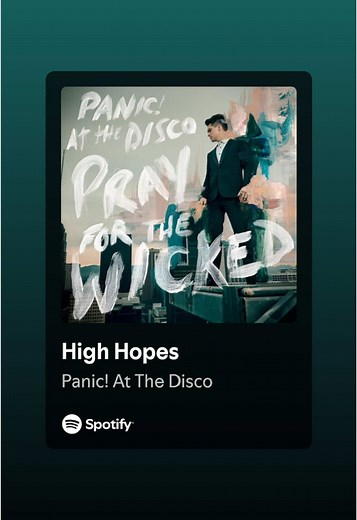 High Hopes Song Lyrics and Full Performance