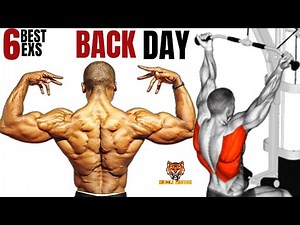 6 BEST BACK WORKOUT AT GYM TO GET BIGGER BACK FAST / MUSCULATION DOS RÉSULTAT RAPIDE