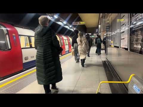 Northern Line Train Arriving at Battersea Power Station 2026