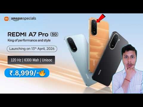 Redmi A7 Pro 5G Launch In India | Redmi A7 Pro Price, Processor, Camera, Display, Battery 😲