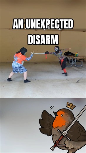 An Unexpected Disarm - Sabre Sparring