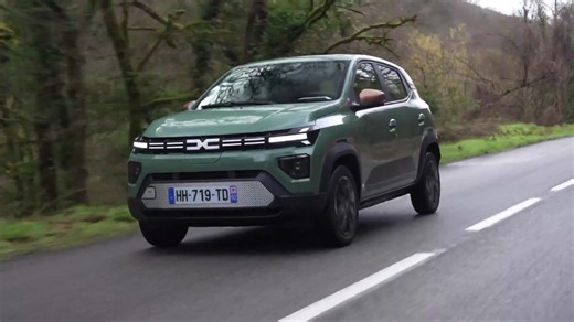 Dacia Spring - Version Extrême - Driving Video