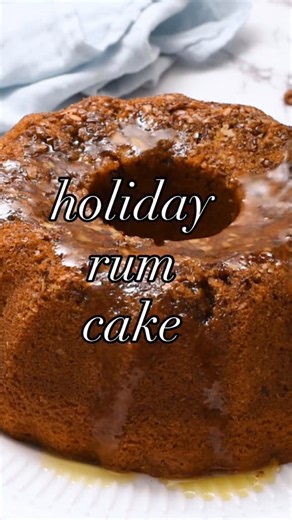 Happy national Bundt cake day! You’ve got to try our HOLIDAY RUM BUNDT CAKE — perfect for any party! ➡️COMMENT “recipe” or tap link in bio https://reluctantentertainer.com/holiday-rum-bundt-cake-recipe/ #rumcake #holidayrumcake #rumbundtcake #nationalbundtcakeday #reluctantentertainer | Reluctant Entertainer