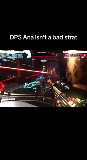 Giving DPS Ana a chance #overwatch #ow2 #qp #anaow2 #competitive #quickplay #anamains #dps #riot_ana #dpsana