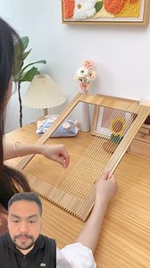 Técnica de telar para tapetes o alfombras artesanal?#manualidades #fbreelsfypシ゚viralシ #viralreelsシ #viralvideoreelsfb #viralvideoシ #reelsfypシ #mcoutfit | MC Outfit