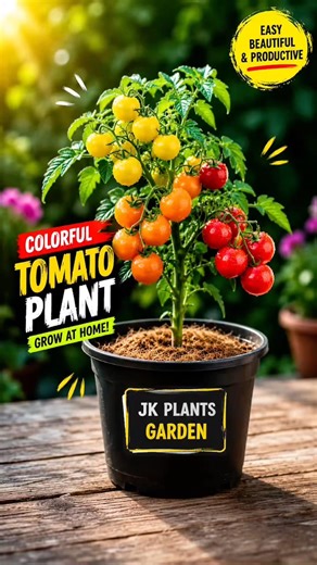 How to Grow Tomatoes at Home 🍅 | Fast & Easy Method (Beginner Friendly) #shorts #tomato