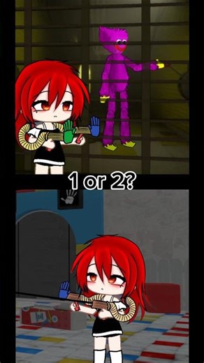 1 or 2? || WAA AA || ib @itzmichell #poppyplaytimechapitre5 #anime #alightmotion #gacha #heat