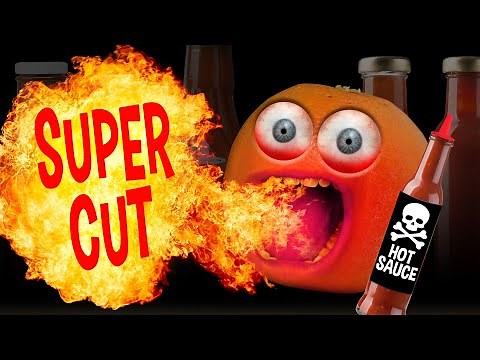 Annoying Orange - Hot Sauce Challenges! (Supercut)