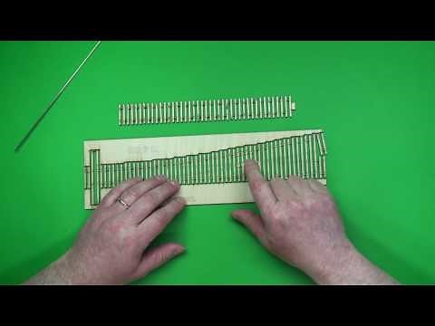 Hand Laying Track Using Fast Tracks TwistTies