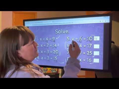 Solving Equations with Subtraction Part 2