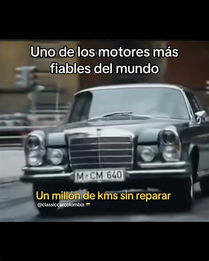 Mercedes Benz OM617: El Motor Inquebrantable