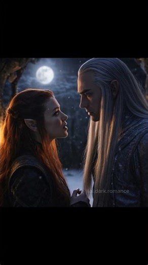 King Thranduil & Tauriel #thranduil #darkromance #lotr #lordoftherings #thehobbit #tauriel #legolas