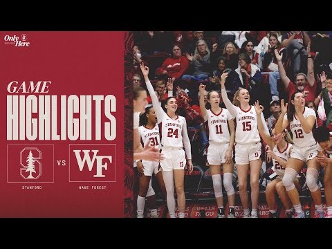 Highlights: Stanford Women’s Basketball vs. Wake Forest (1/8/2026)