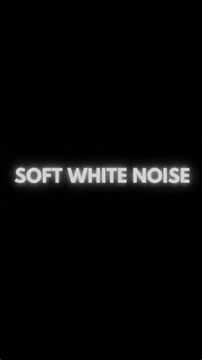 The Softest White Noise Ever | 10 Hours Black Screen for Sleep & Focus