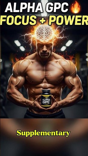 Alpha GPC Supplement Benefits 💪 | Boost Focus, Strength & Muscle Performance