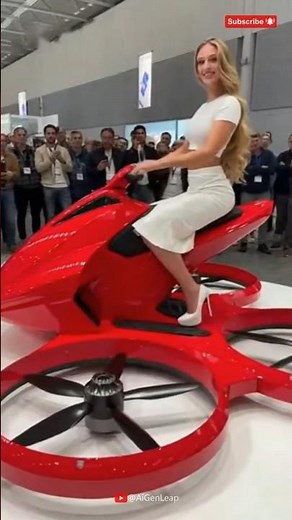 Perfect Stability: Watch the 4-Rotor Flying Jet Ski's Precise Vertical Takeoff! #VerticalThrust