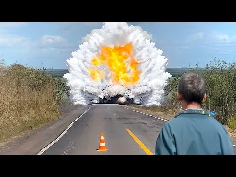 15 Moments Filmed Seconds Before Disaster