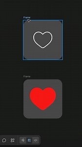 Spring animation in #figma #shorts