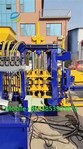 Hydraulic automatic cement block machine making interlock color pavers