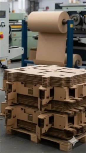 "From Sheets to Boxes: Sorting Cardboard Like a Pro"#shorts