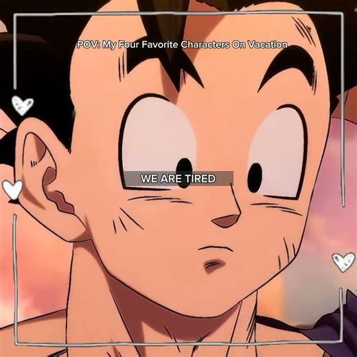 POV: My Four Favorite Characters On Vacation [Multifandom]