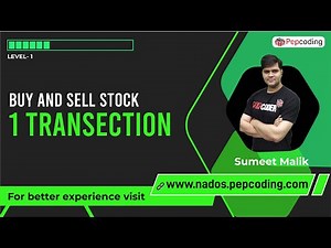 Best Time to Buy and Sell Stocks - One Transaction Allowed - Dynamic Programming