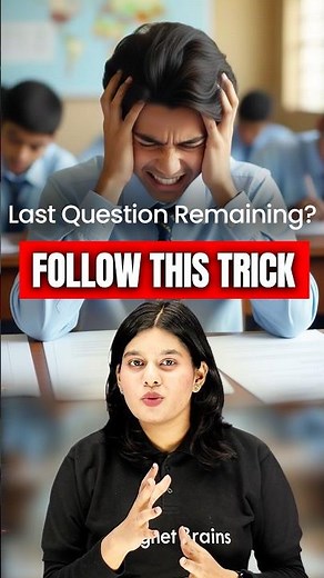 Exam Time: Last Question Bacha? Do THIS! 🔥✍️