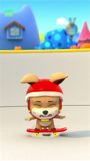 Skateboarding - Funny Cartoon #shorts #kidsshows #animation #entertainment #loconutscartoon #fun