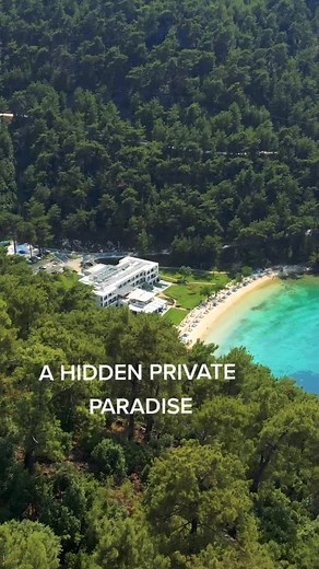 Hidden Private Paradise in Thassos, Greece