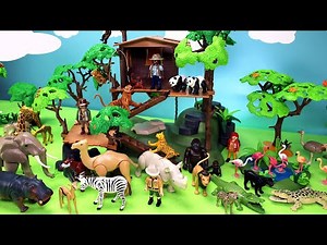 Playmobil Safari Animals and Dinosaurs Figurines