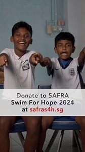 Swimming is an essential life skill, but not all families can afford swimming lessons. Therefore, Singapore Aquatics set up the Empowering Lives Through Aquatics initiative - a free learn-to-swim programme to equip children and youth from vulnerable backgrounds with water survival and swimming competency skills. Hear how Kyle and Kris have benefitted from the programme. Let’s make waves for better lives and support SAFRA Swim For Hope by making a donation at https://bit.ly/47AsCar or signing up 