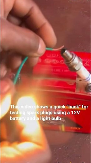 The Best Spark Plug Testing Trick! ⚡️ (Quick & Easy)