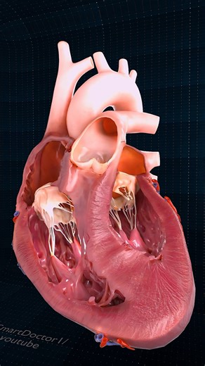 1.5M views · 22K reactions | Close Up of a Beating Heart | (Anterior)...