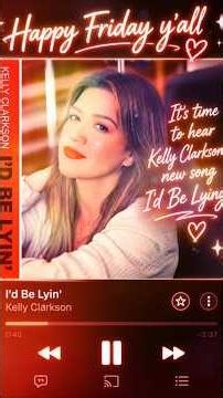 Kelly New song I'd Be Lying #newsong #kellyclarkson ##2026