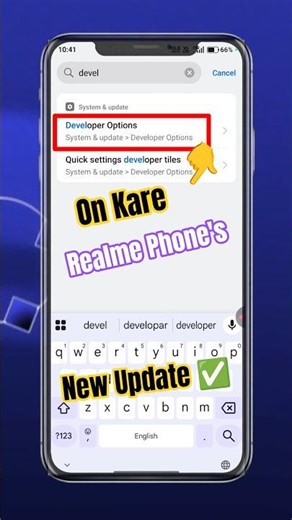 Developer option on kaise kare | How to enable developer option in realme | Developer Option #shorts