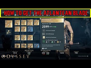 Assassin's Creed Odyssey How to get the Atlantean Blade - Phidias Questline.