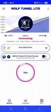 Wolf tunnel lite All country Free internet Service 🔥