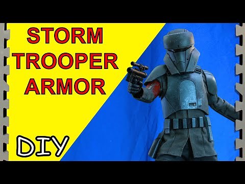 How To Make Storm Trooper Armor (Star Wars Tank Trooper DIY)