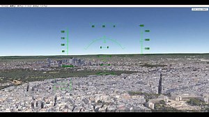 「Google Earth」のフライトシミュレーターでフランスを飛んでみた