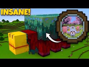 MINECRAFT, BUT I BUILT A GIANT SNIFFER!