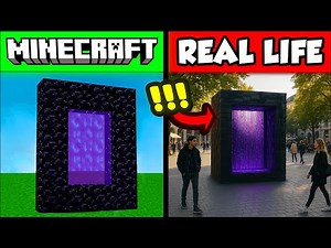 ANIMATED All Minecraft Mobs vs REAL LIFE – Walking Mobs, Moving Bosses and Items Ultimate Comparison