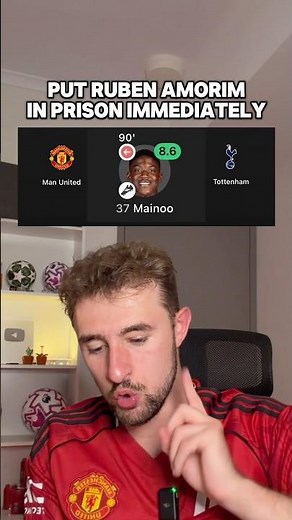 KOBBIE MAINOO IS FREE…PUT RUBEN AMORIM IN PRISON NOW 💀😱