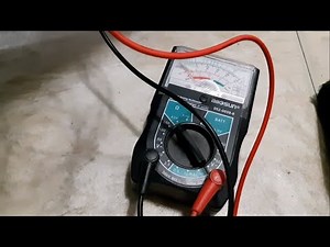 How to test an oven bake element.