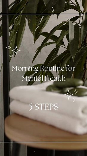 5steps morning routine for mental health (daily) mood, focus & energy #viral #shorts #morning